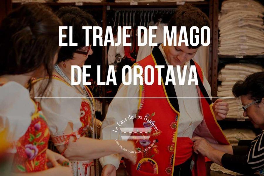 Traje de mago de La Orotava