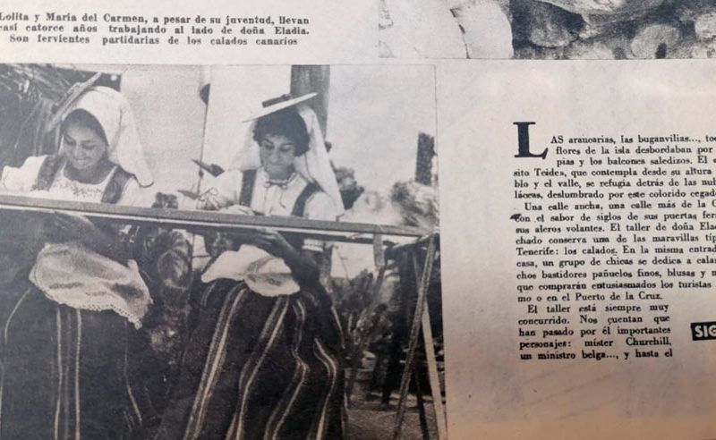 Lolita y Mari Carmen: Caladoras de La Casa de Los Balcones