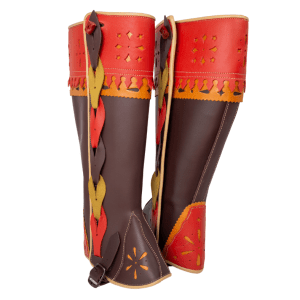 polainas de cuero artesanales para hombre