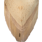 manton de manila beige