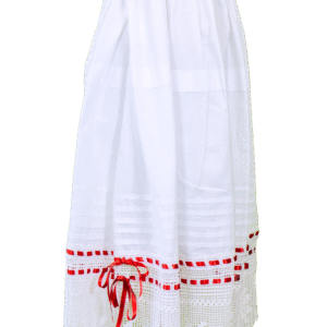 Enaguas Tradicionales de Mujer con Lazo Rojo – Traje de Maga