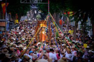 Calendario de romerías en Canarias 2026. Bajada de la Virgen del Socorro, Güímar